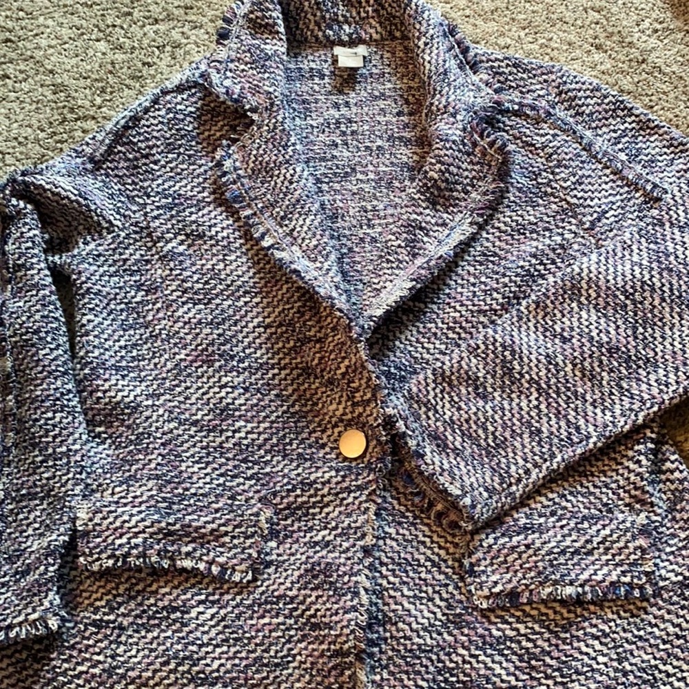 Beautiful Chico’s Sweater Cardigan~2~NWOT